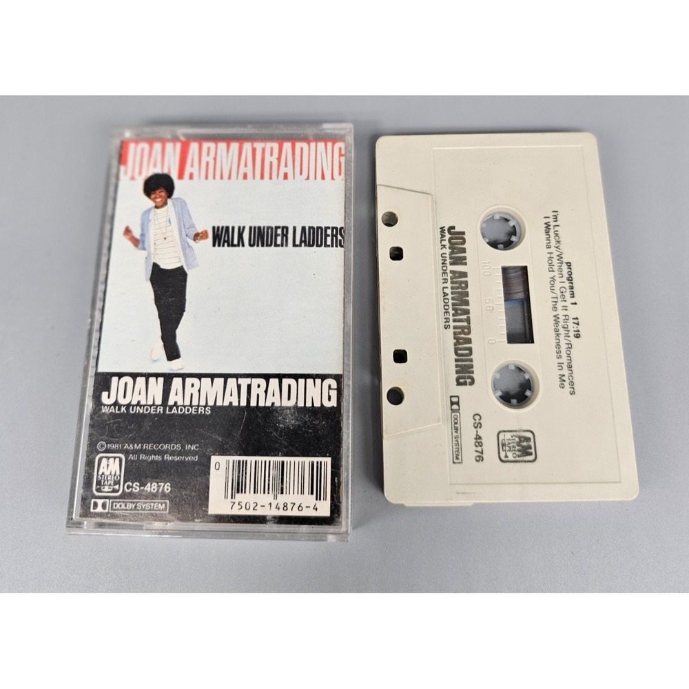 Joan Armatrading Walk Under Ladders Cassette 1981 A&M Records